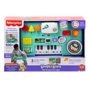 Fisher-Price Laugh & Learn Mix & Learn DJ Table | Mattel