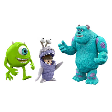 Disney and Pixar Monsters, Inc. Set With 3 Action Figures, Get Boo Home Storytellers Pack