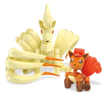 Mega  Pokémon  Coffret Évolution Goupix (145 Pièces), 2Figurines - Image 6 of 6