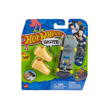 Hot Wheels Skate Veículo de Brinquedo Skateboard TOO COO™ com Tênis