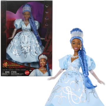 Disney Descendants: The Rise Of Red Queen Cinderella Fashion Doll With Movie-Inspired Royal Gown & Accessories