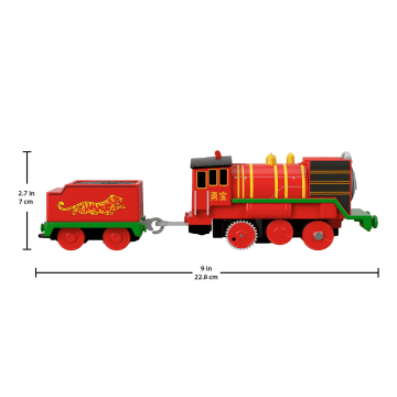 Thomas & Friends Toy Train, Yong Bao Motorized Engine With Cargo For Preschool Kids
