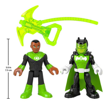 Imaginext DC Super Friends Batman And Green Lantern Figure Set, 3 Pieces, Preschool Toys - Image 5 of 6