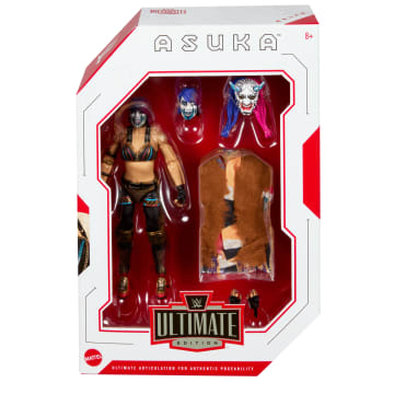 WWE Ultimate Edition Asuka Action Figure & Accessories Set, 6-inch Collectible, 30 Articulation Points - Image 6 of 6