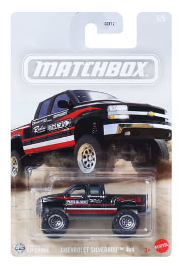 Matchbox Diecast Veículo de Brinquedo Chevy Silverado - Image 4 of 4