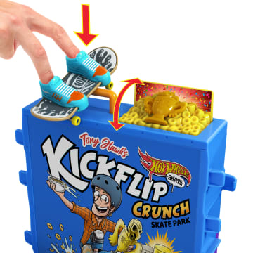 Hot Wheels Skate Pista de Brinquedo Set Bowl de Cereal - Imagen 4 de 6