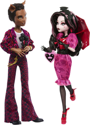 Monster High Boneca Love Edition 2 pk Draculaura + Clawd