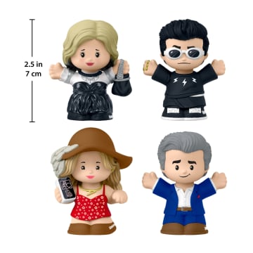 Little People Collector Schitt's Creek Special Edition Set in A Display Gift Box, 4 Figures - Imagen 5 de 6