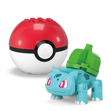 MEGA Pokémon Bulbasaur & Psyduck Building Toy Kit, 2 Action Figures (63 Pieces) For Kids - Image 5 of 6