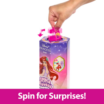Disney Princess Spin & Reveal Ariel Fashion Doll & Accessories With 11 Surprises - Image 3 of 6