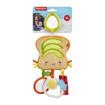 Fisher-Price Brunch & Go Avocado Toast infant Stroller Toy - Image 6 of 6