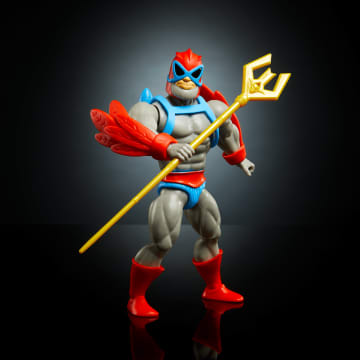 Masters of the Universe Origins Figura de Ação Coleção Cartoon Stratos de 5.5