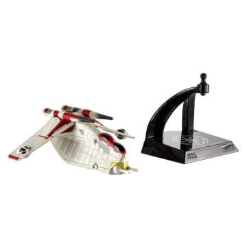 Hot Wheels Collector Veículo de Brinquedo Star Wars Armamento da República - Imagen 3 de 6