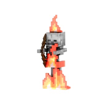 Minecraft Diamond Figura de Brinquedo Esqueleto Colecionável de 5.5