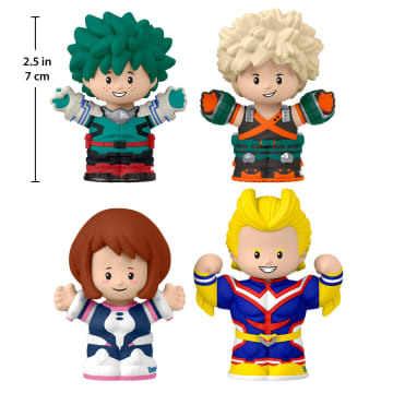 Little People Collector My Hero Academia Anime Series Special Edition Set, 4 Figures