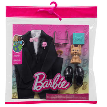Barbie Clothes, Groom Fashion Pack For Ken Doll On Wedding Day - Imagem 2 de 3