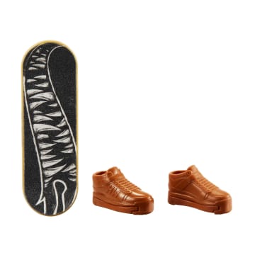 Hot Wheels Skate Veículo de Brinquedo Skateboard RIDIN‘ SKY™ com Tênis