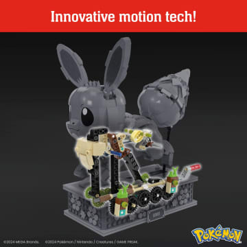 MEGA Pokémon Motion Eevee Building Toy Kit (1366 Pieces) For Collectors - Imagem 4 de 5