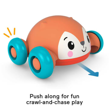 Fisher-Price Roll Pop & Zoom Friends Baby Crawling Toy Collection, Characters May Vary