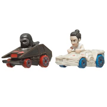 Hot Wheels RacerVerse Veículo de Brinquedo Rey e Kylo Ren