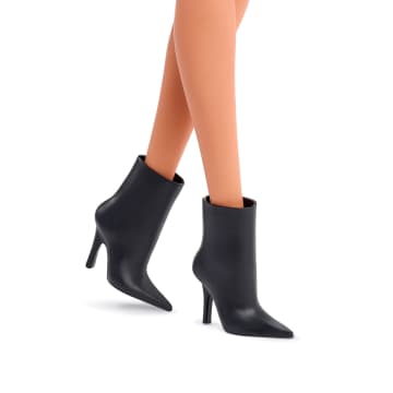 Barbie-Barbie Basics Modèle 1-Poupée Brune Avec Robe Noire