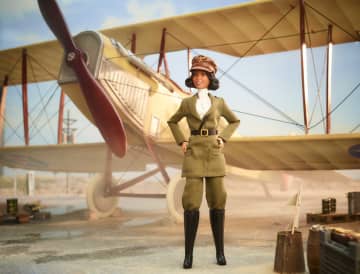 Barbie Signature Bessie Coleman Doll, Inspiring Women Series, Collectible in Displayable Packaging - Image 8 of 12