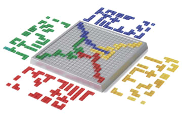 Blokus XL Family Board Games, Brain Games With Large Board And Pieces