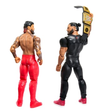 WWE Main Event Championship Showdown Roman Reigns vs Jey Uso 2-Pack Figures & Accessory - Image 5 of 6