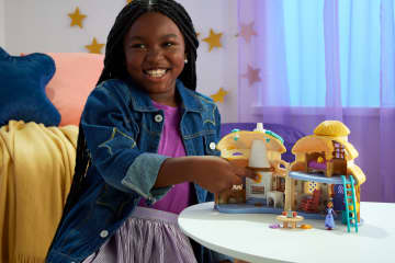 Disney's Wish Cottage Home Playset With Asha Of Rosas Mini Doll, Star Figure & 15+ Accessories - Image 2 of 5