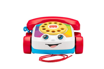 Fisher-Price Chatter Telephone Baby And Toddler Pull Toy Phone With Rotary Dial - Image 4 of 6