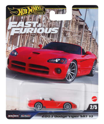 Hot Wheels Collector Vehículo de Colección Auto Fast & Furious 2003 Dodge Ciper SRT10