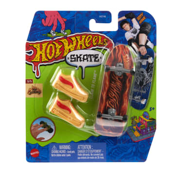 Hot Wheels Skate Veículo de Brinquedo Skateboard CLAIM TO FLAME™ com Tênis