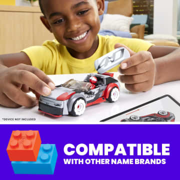 MEGA Hot Wheels Audi RS 6 GTO Concept Toy Car Building Kit With 1 Figure (77 Pieces) - Imagen 3 de 4
