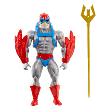 Masters of the Universe Origins Figura de Ação Coleção Cartoon Stratos de 5.5"