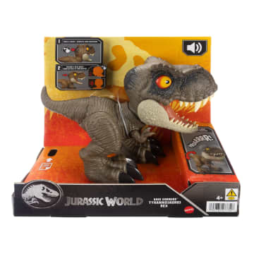 Jurassic World Roar Command Tyrannosaurus Rex Dinosaur Figure Toy, Records, Plays & Roars, T. Rex - Imagen 6 de 6