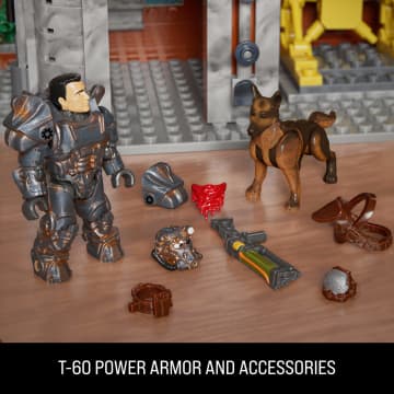 MEGA Fallout Red Rocket Building Toy Kit With 2 Action Figures (824 Pieces) For Collectors - Imagen 6 de 6