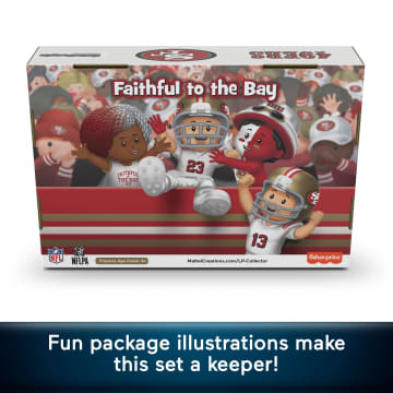 Little People Collector San Francisco 49Ers Officially Licensed NFL Special Edition Set, Series 2 - Imagen 4 de 6