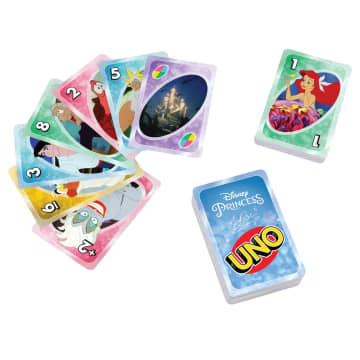 UNO Disney Princess the Little Mermaid Card Game, Inspired By the Movie