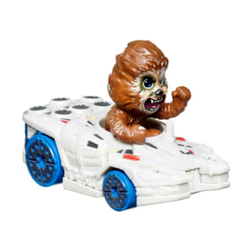Hot Wheels RacerVerse Veículo de Brinquedo Chewbacca no Falcon