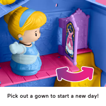 Disney Princess Cinderella On-The-Go Playset For Toddler Pretend Play, 2 Figures - Imagen 3 de 6