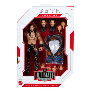 WWE Seth Rollins Ultimate Edition Action Figure With Accessories, Articulation & Life-Like Detail