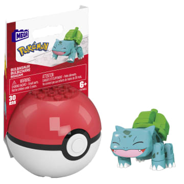 MEGA Pokemon Bulbasaur Construction Set, Building Toys For Kids