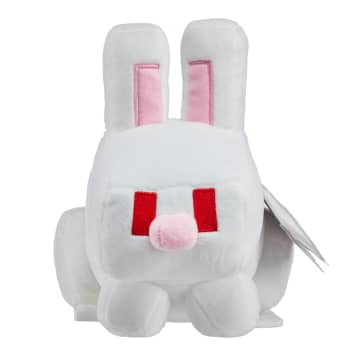 Minecraft Plush White Rabbit Toy, 8-Inch Collectible Soft Doll Inspired By Video Game Character - Image 6 of 6