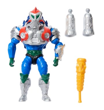 Masters of the Universe Turtles of Grayskull Figura de Acción Mekaneck de 5.5 pulgadas