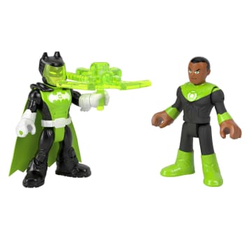 Imaginext DC Super Friends Batman And Green Lantern Figure Set, 3 Pieces, Preschool Toys - Image 2 of 6