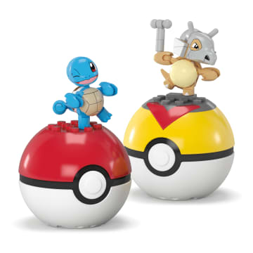 MEGA Pokémon Juguete de Construcción Pokébola Squirtle & Cubone - Imagen 3 de 5