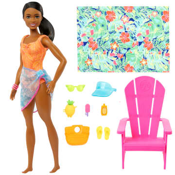Barbie Pink Passport Hawaii Brooklyn Doll & Set With Clothes & Travel Accessories - Imagem 5 de 5