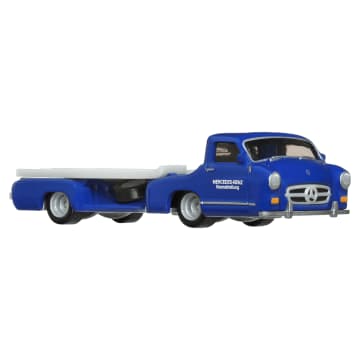 Hot Wheels Collector Vehículo de Colección Auto Transportador Mercedes Benz & 300SL