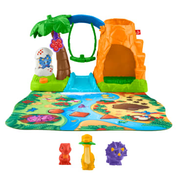 Fisher-Price  Little People  Village des Dinosaures et Tapis de Jeu - Imagen 6 de 6