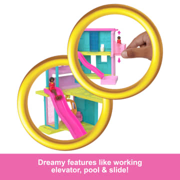 Barbie Mini Barbieland Doll House Playsets With 1.5-inch Doll, Furniture & Accessories - Imagen 3 de 6